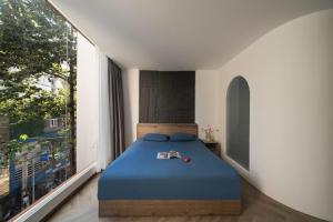 Postel nebo postele na pokoji v ubytování Zeus Living - Harmony Hideout