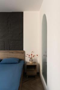 Postel nebo postele na pokoji v ubytování Zeus Living - Harmony Hideout