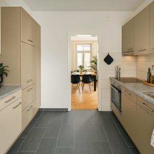 Dapur atau dapur kecil di OLMA Center Barrock Suites +4 gambar