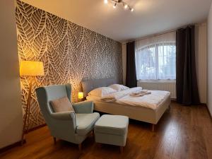 Posteľ alebo postele v izbe v ubytovaní Relax & Luxury A4 apartment