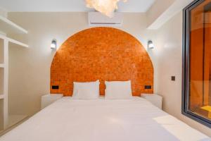 Postel nebo postele na pokoji v ubytování Exclusive Family Appartement