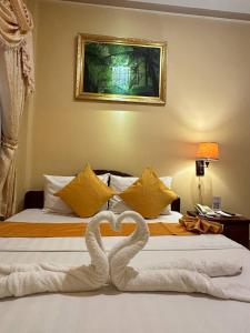 Letto o letti in una camera di Nice Guesthouse