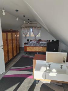 Η κουζίνα ή μικρή κουζίνα στο Pinka House kuća za odmor