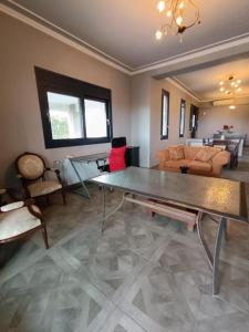 Χώρος καθιστικού στο 280 Chios Maisonette