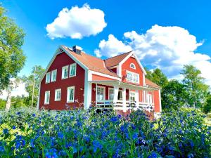 Zahrada ubytování Sörbygården Bed & Breakfast