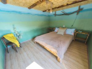 Cypress guesthouse客房内的一张或多张床位