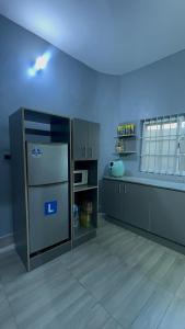 Kuchyň nebo kuchyňský kout v ubytování Beautiful warm duplex