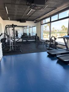 Fitness centrum a/nebo fitness zařízení v ubytování Mirador Lago Azul - Santa Rosalia Lake & Life Resort, heated pool, gym, ground floor, terrace, garden