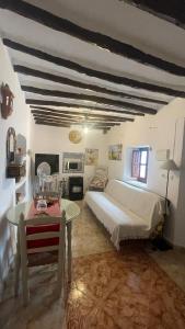 Posezení v ubytování Casa Miguelito