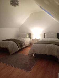 Letto o letti in una camera di Charlestown bungalow