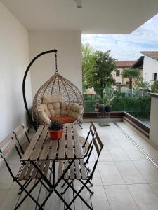 Balkón nebo terasa v ubytování Maison Thiago