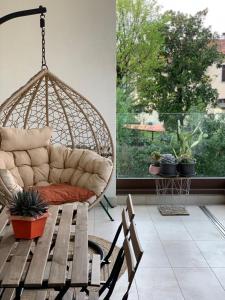 Posezení v ubytování Maison Thiago