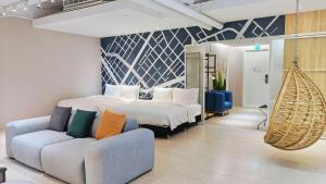 Posezení v ubytování Hotel Mapp