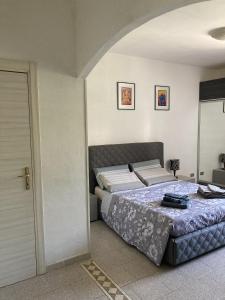 Katil atau katil-katil dalam bilik di Luna Home