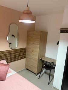 Postel nebo postele na pokoji v ubytování Hotel Lesus
