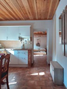 Kuchyň nebo kuchyňský kout v ubytování Apartmán Štrobl