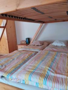 Letto o letti in una camera di Apartmán Štrobl
