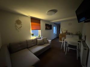 Posezení v ubytování Apartamencik przy trasie nr 1 Bielsko-Biała