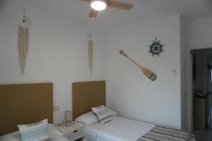 Voodi või voodid majutusasutuse Meleta Apartments toas