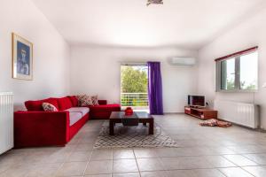 TV/trung tâm giải trí tại Olga's Country Villa