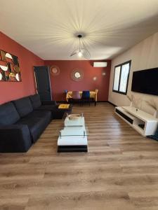 Posezení v ubytování Cosy Appartement Sainte Anastasie