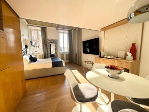 Μια τηλεόραση ή/και κέντρο ψυχαγωγίας στο Residenza Nobile Vittoria