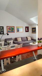 Posezení v ubytování Apartman Beus