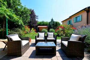 Zahrada ubytování Villa Steffani