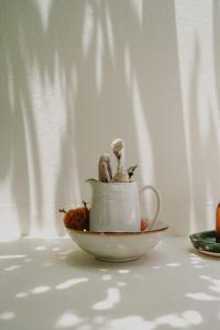 Villa Manika vue merにあるコーヒーまたはお茶