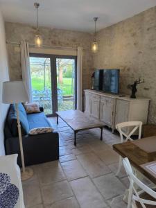 Χώρος καθιστικού στο Belle Maison dans corps de ferme - logement Gabriel