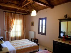 Posteľ alebo postele v izbe v ubytovaní Alonissos Muses Villas