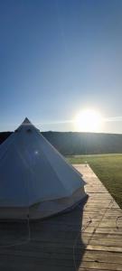 Příroda nedaleko luxury tent