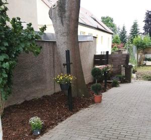 Zahrada ubytování Live Smart in Altenburg Practical Apartments for Students and Workers