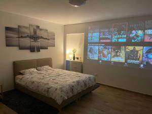 Postel nebo postele na pokoji v ubytování U Tonyho - Homestay Strakonice 1-kk