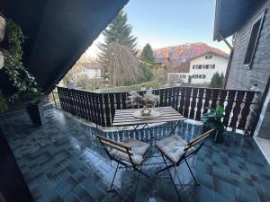 Nespecifikovaný výhled na hory nebo výhled na hory při pohledu z apartmánu