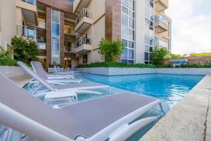 Bazén v ubytování Bocobay Aracari Condo Hotel nebo v jeho okolí