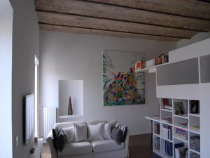 Posedenie v ubytovaní Over The Tiber Loft