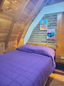 Postel nebo postele na pokoji v ubytování Hostal Julia