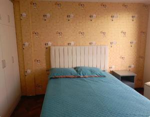 En eller flere senge i et værelse på Beautiful and quite private bedroom