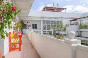 Ein Balkon oder eine Terrasse in der Unterkunft Casa de Don Pablo Hostel