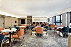 Posezení v ubytování Zhoushan Maison New Century Hotel
