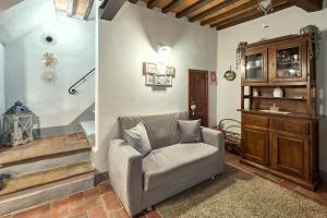 Posezení v ubytování La casina in Via Fiorita