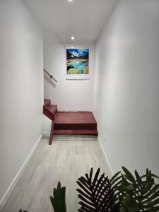 Ένα ή περισσότερα κρεβάτια σε δωμάτιο στο Studio neuf avec terrasse à Yerres, 200m de la gare