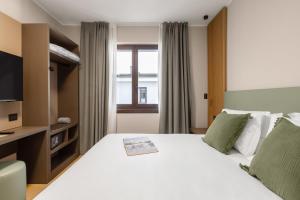 Postel nebo postele na pokoji v ubytování Energy Park Hotel + 37 fotografií