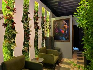 Ruang duduk di Containers by Eco Hotels