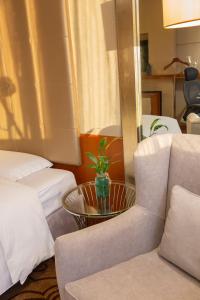 Posezení v ubytování Sofitel Harbin