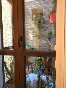 - Vistas a una habitación con macetas en Casa di Leda 2, en Cagliari 2 fotos más