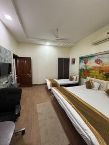 Et tv og/eller underholdning på Rampriya Service Apartment