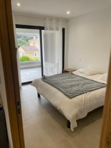Postel nebo postele na pokoji v ubytování Magnifique T4 alata