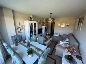 Χώρος καθιστικού στο Chalet los Jardines